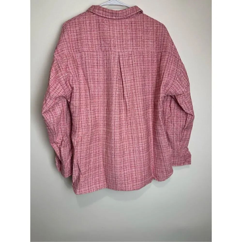 Rose Pink Tweed Short Set - Picture 5 of 10